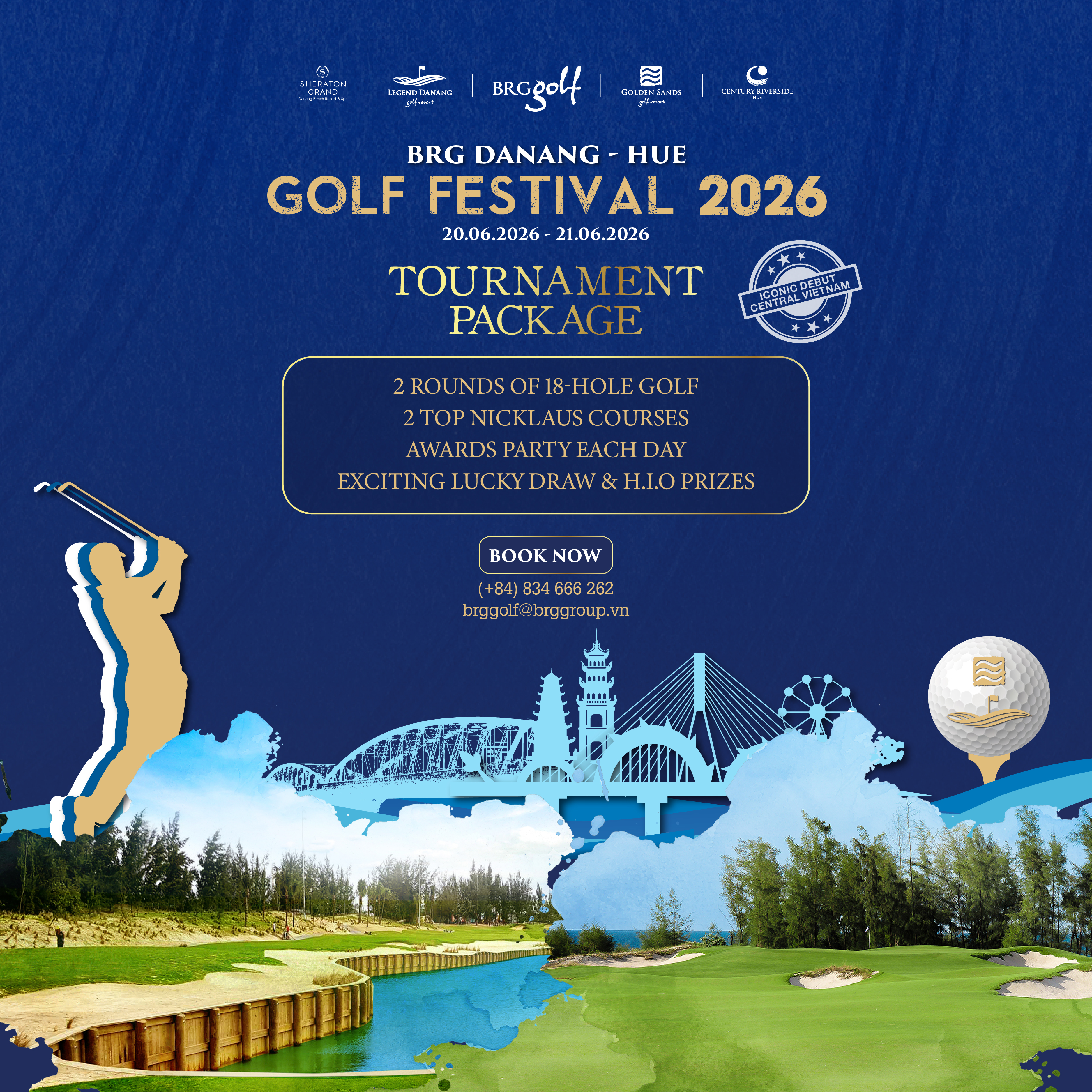 BRG GOLF DANANG - HUE GOLF FESTIVAL 2026